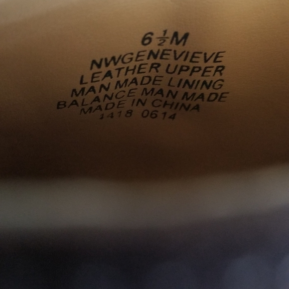 NINE WEST "Genevieve" Brown Suede Ankle Boots- Size - 6.5 - Picture 6 of 7